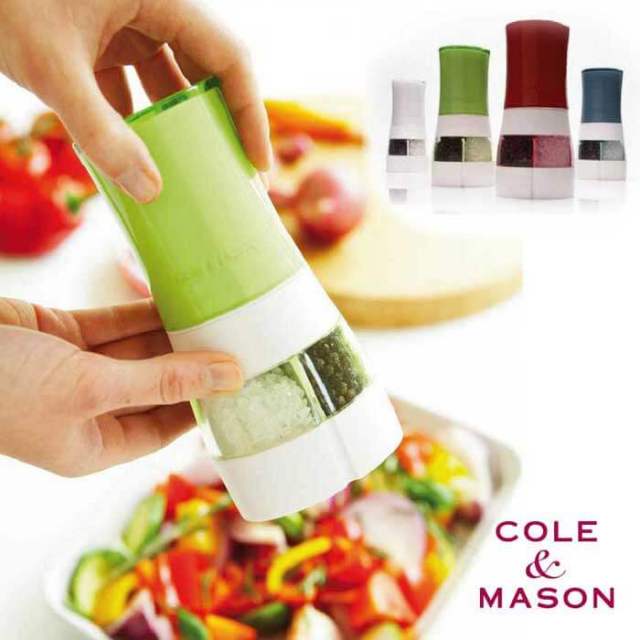 コールアンドメイソン COLE&MASON デュオ ソルト&ペッパーミル 2in1 ダブルミル/ツインミル