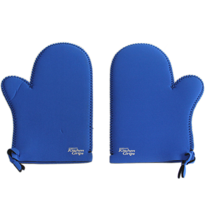 ダンカン　鍋つかみ　青　両手