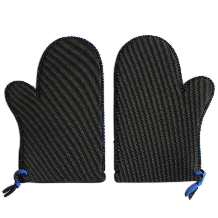 ダンカン　鍋つかみ　青　両手