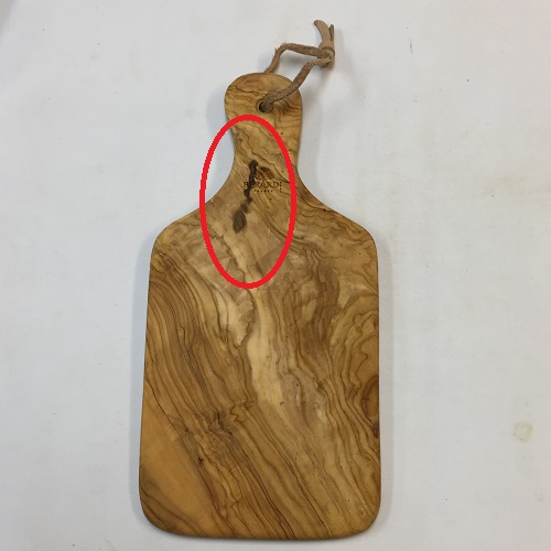 ベラール Berard オリーブの木 小型一枚板カッティングボード まな板 小 アウトレット 訳あり