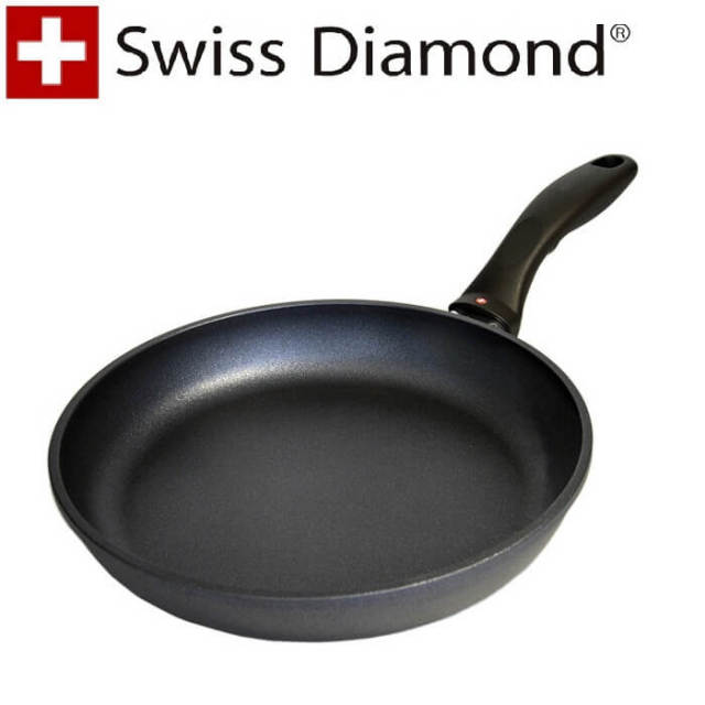 スイスの優れたキッチン雑貨です。スイスダイヤモンドのフライパンです