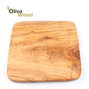 オリーバウッド　オリーブの木　まな板　正方形（20×20×1cm)
